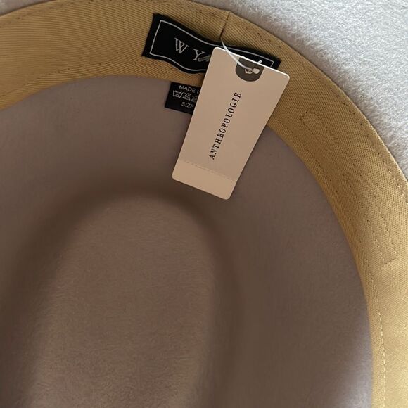 Anthropologie flat brim hat - Picture 3 of 6